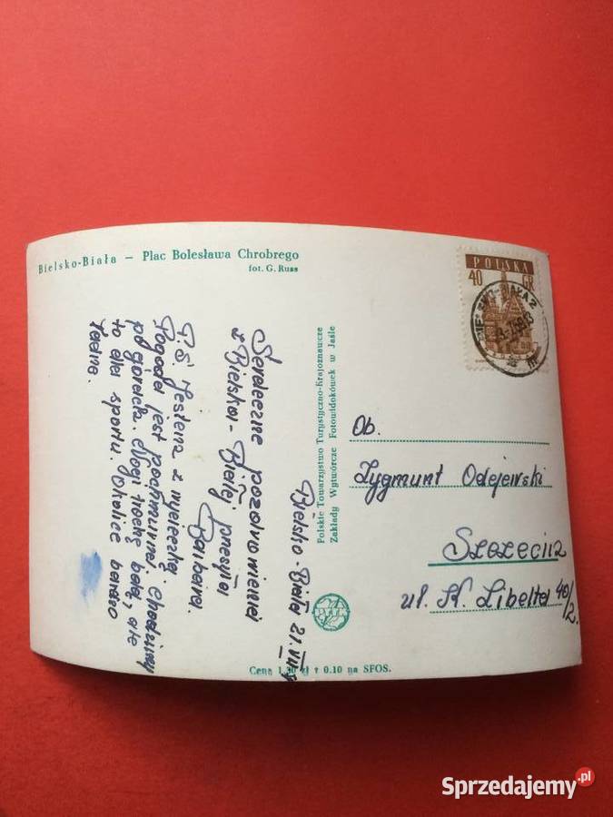 2441 Widokówka BielskoBiała Szczecin