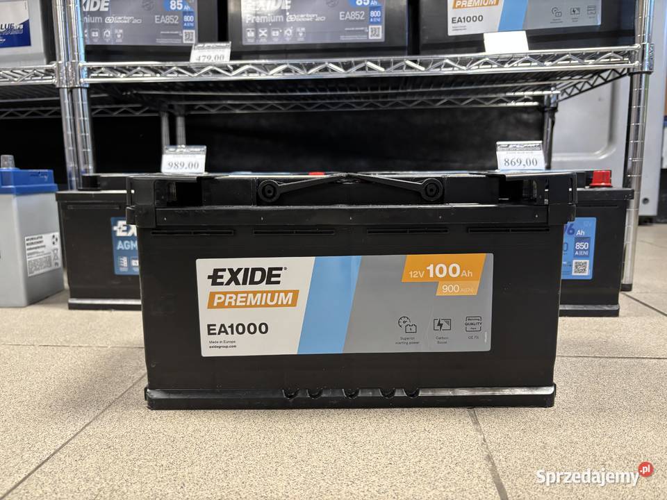 Akumulator 100Ah 900A Exide Premium Zduńska Wola