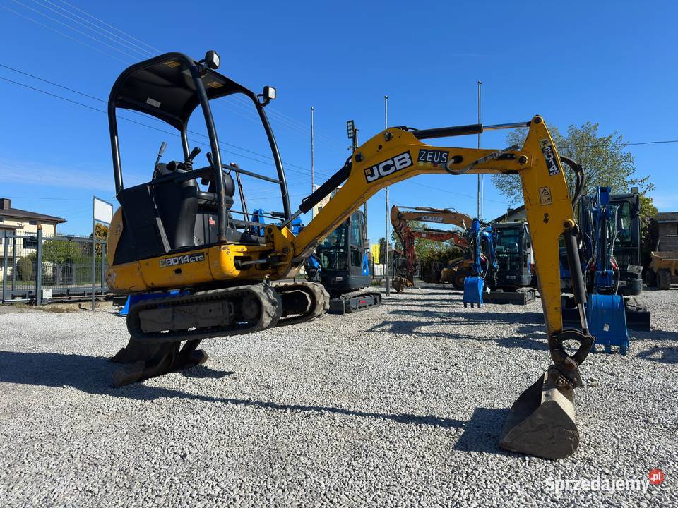 JCB 8014 Mini koparka JCB 8014 z 2017r ładna Złoczew