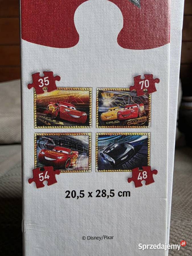 Disney Pixar Cars puzzle 4in1 Trefl Kraków