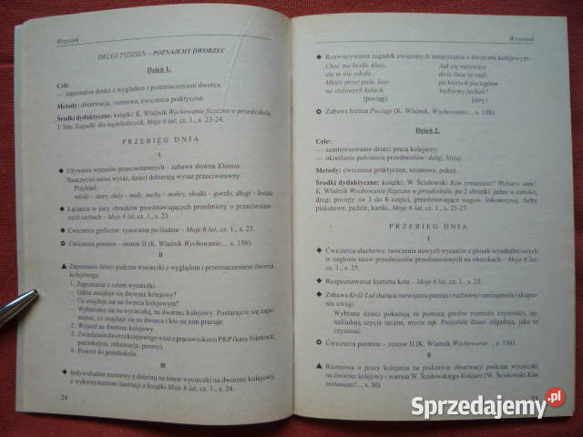 Moje 6 lat Przewodnik metodyczny Rozkład
