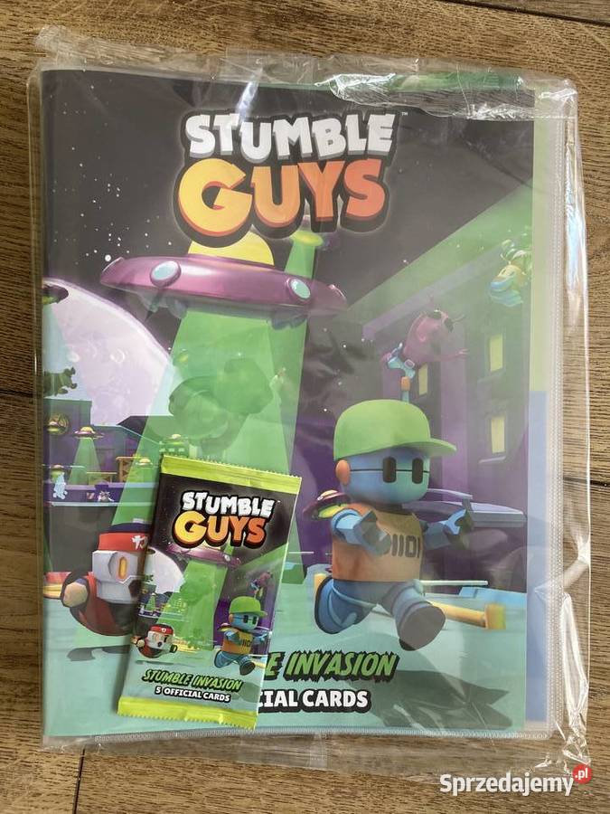 Oficjalny album Stumble Guys Invasion saszetka z Gdańsk