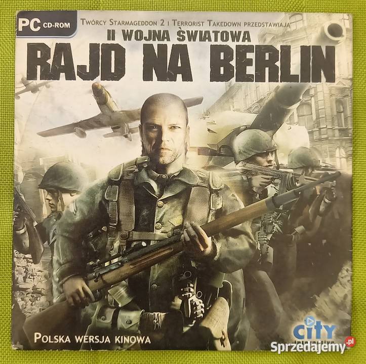 Gra na PC Rajd na Berlin II wojna światowa akcja