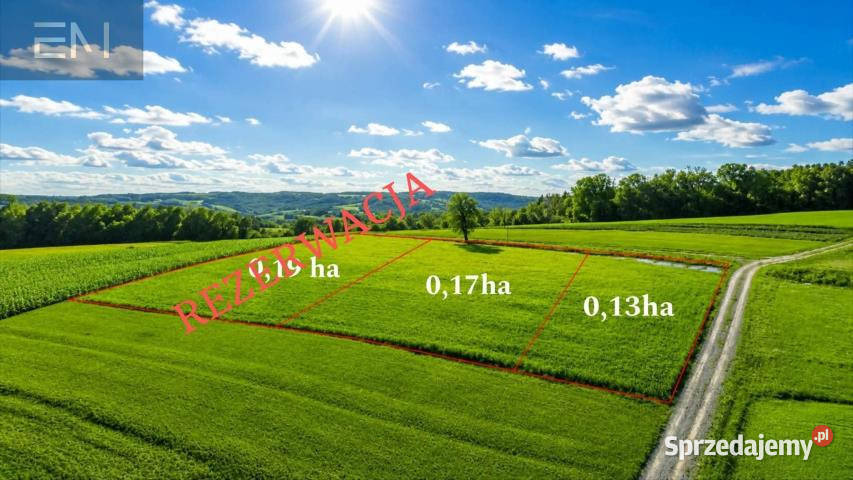 sprzedaży działki Czudec 1300m2