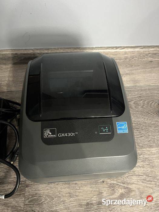 Drukarka etykiet Zebra GX430t zasilacz Tuliszków