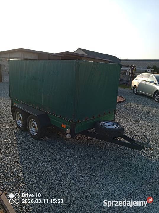 Przyczepka lekka dwuosiowa Samro Sieradz