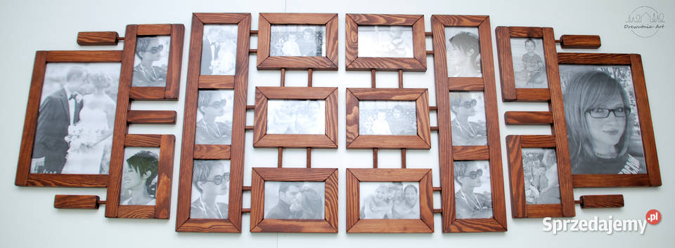 Galeria Multirama drewno Ramka na zdjęcia Foto Ramki i ramy Sosnowiec