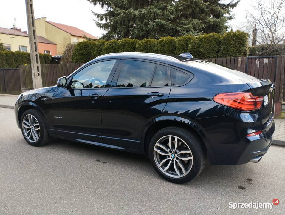 BMW X4 Mpakiet Navi 4x4 Kamera przebieg 124 Warszawa