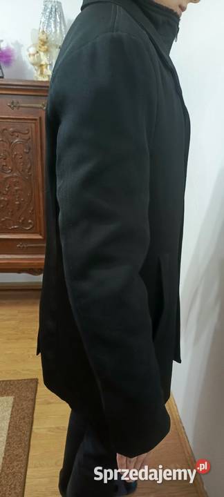 Płaszcz męski Finishley Harding Black Rozmiar XL Zamość