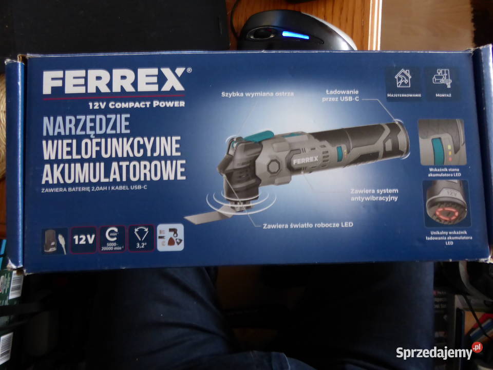 Nieużywane wielofunkcyjne nrzędzie FERREX 12V Olsztyn