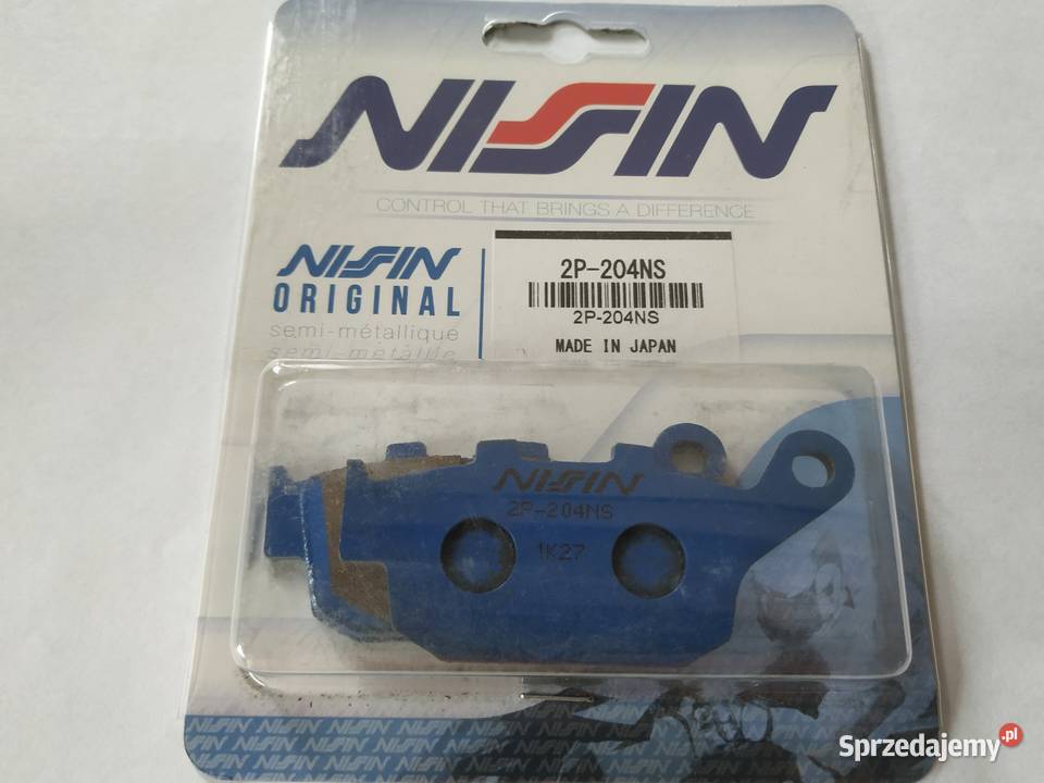 KLOCKI HAMULCOWE NISSIN 204NS SFV 650 Daytona