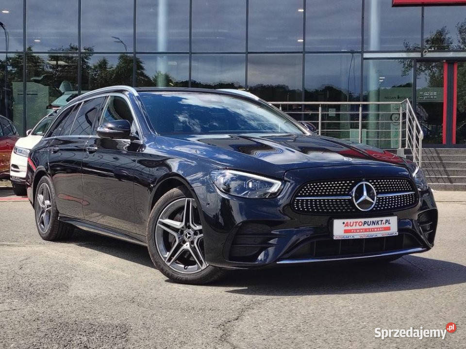 MercedesBenz Klasa E 2021r Hak Multibeam Temp Kraków sprzedam