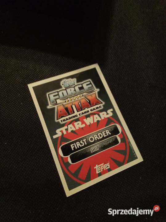 Karta Star wars force attax tie fighter Warszawa