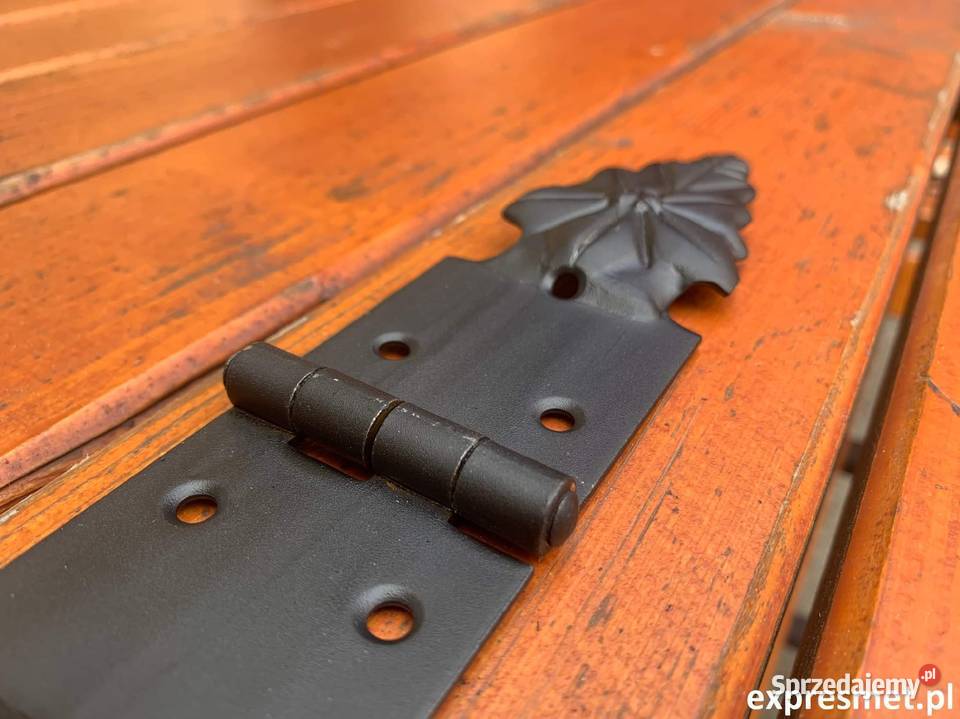 Zawias splatany kuty czarny zawias ozdobny do Myślenice