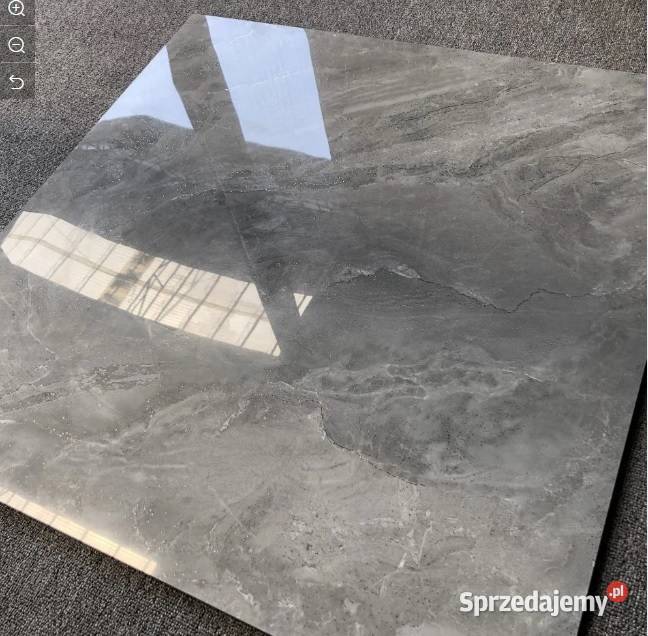 GRES polerowany 60X60 szary MARMUR POŁYSK gII Piotrków Trybunalski