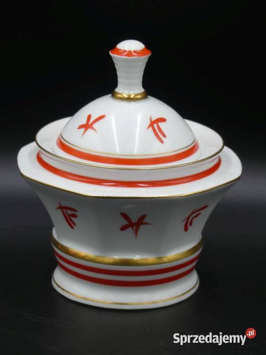 Piękna bomboniera art deco Carl Tielsch Stary Poznań