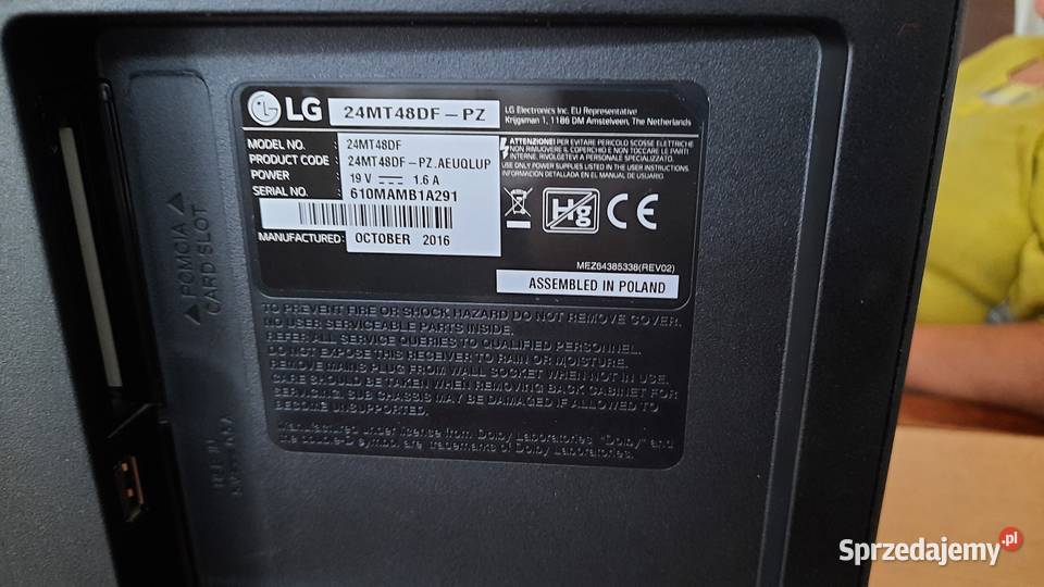 Lg 24 MT48DF Sosnowiec