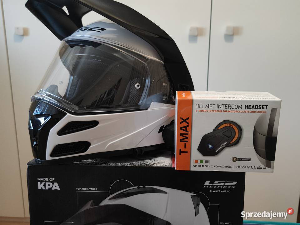 sprzedam kask szczękowy z interkomem ls 2 metro Białystok