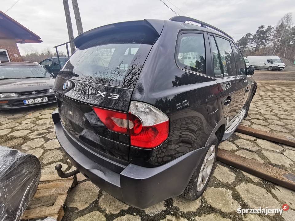 BMW X3 2006 20d skóry uszkodzony silnik X3