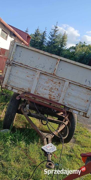 Przyczepa d35 sztywna Przyczepy rolnicze Płock