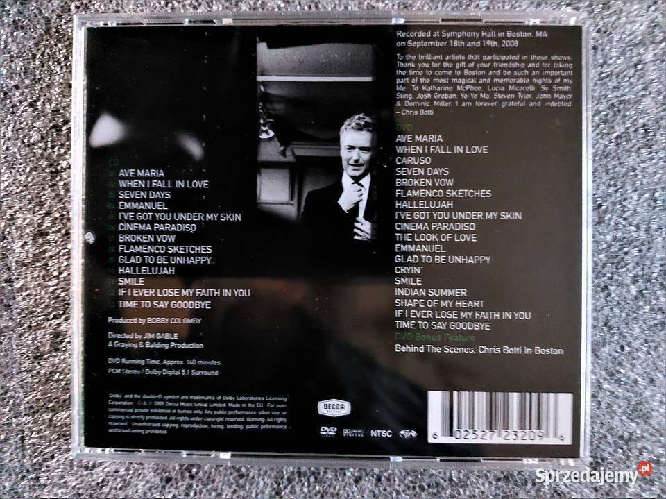 Sprzedam Rewelacyjny Album CD Chris Botti Płyty i kasety Katowice
