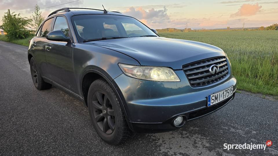 Infiniti FX 35 V6 LPG 4X4 radio Gliwice sprzedam