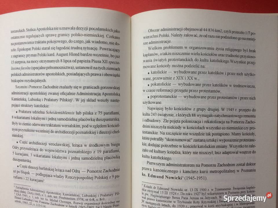 3247 Droga Polski I Kościoła Na Pomorze Antykwariat Szczecin sprzedam