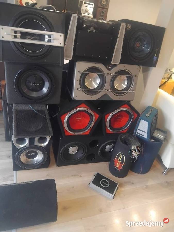 Subwoofer tuba wzmacniacz car audio skrzynia małopolskie