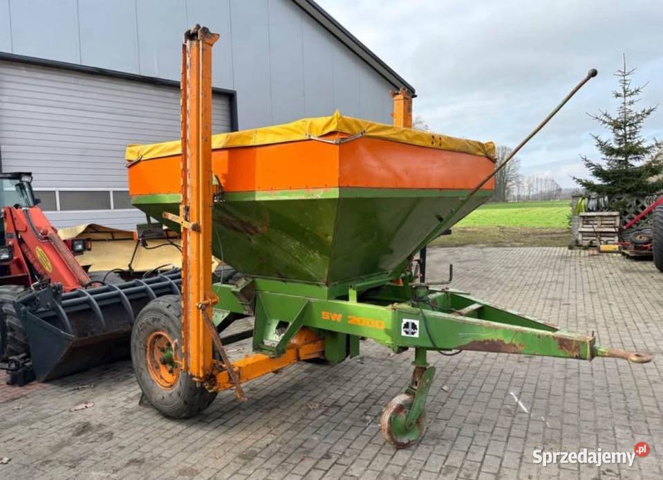 Rozsiewacz wapna nawozów Amazone siewnik siewka Amazone Rozsiewacze nawozów Myszyniec