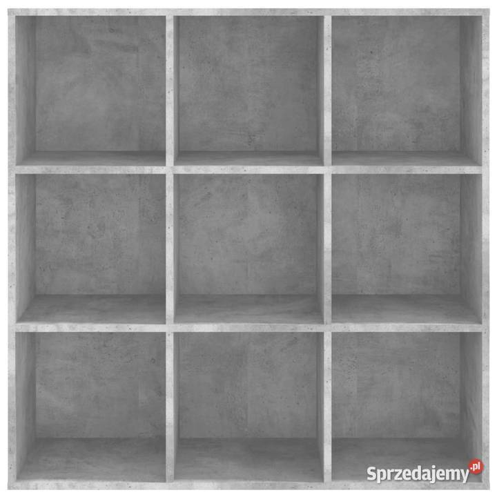 vidaXL Regał na książki szarość betonu 98x29x975 Warszawa
