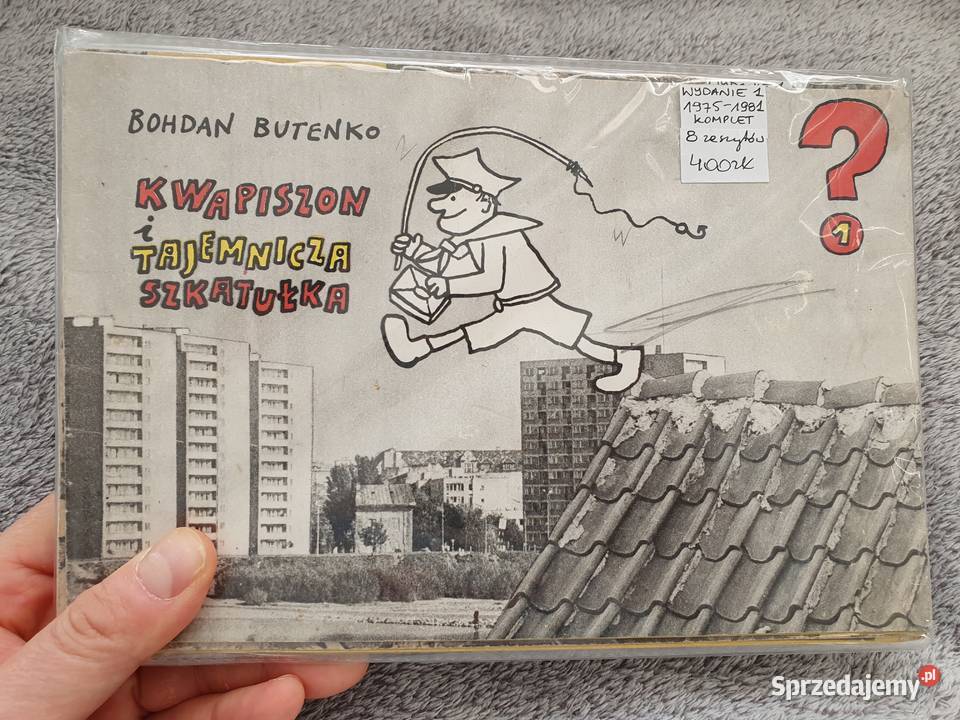 Kwapiszon i Tajemnicza Szkatułka komplet 8 Gdynia