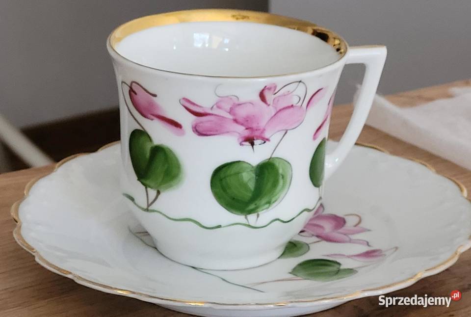 Zabytkowa śląska porcelana KPM Krister ręcznie Kraków
