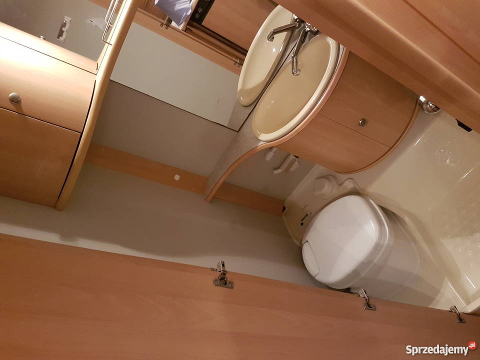 przyczepa Dethleffs łóżka piętrowe x3 Oborniki sprzedam