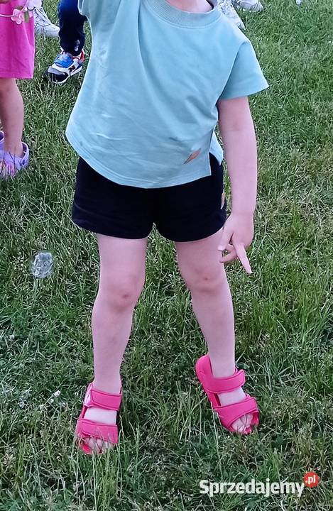 Krótkie spodenki Poli Oli 9298 czarne Rozmiar 92 Katowice