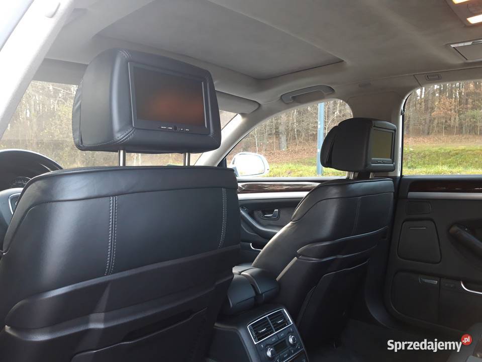 Audi A8 W12 450 LONG Quattro Salon Polska podgrzewane fotele