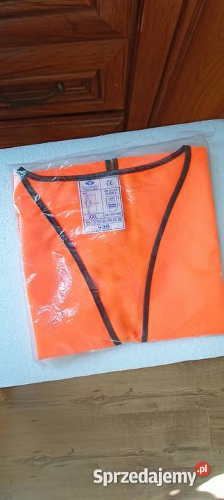 Kamizelka ostrzegawcza w kolorze pomarańczowym Kamizelki Wrocław