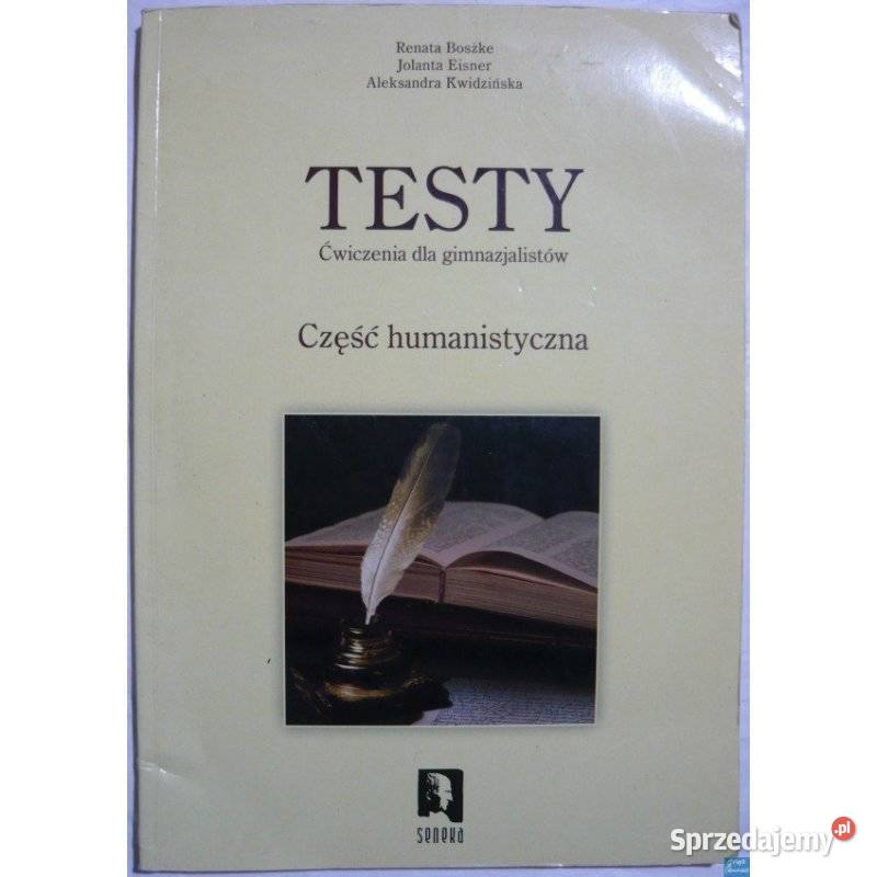 Testy Ćwiczenia gimnazjalistów Część Siedlce