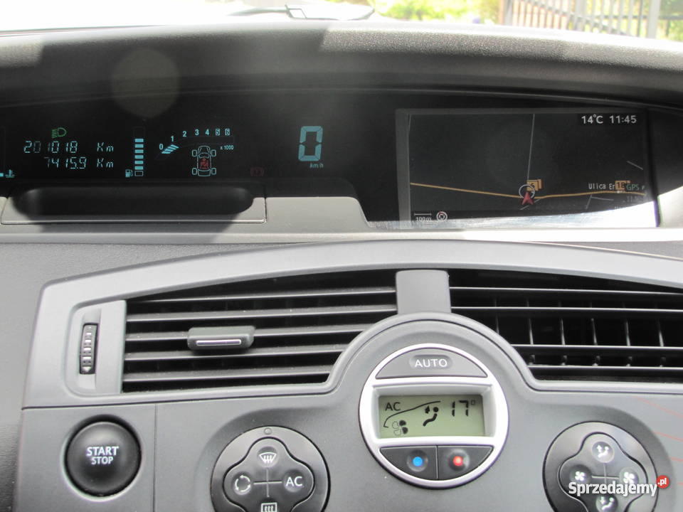 Renault Scenic CONQUEST welurowa tapicerka Stary Przybysław