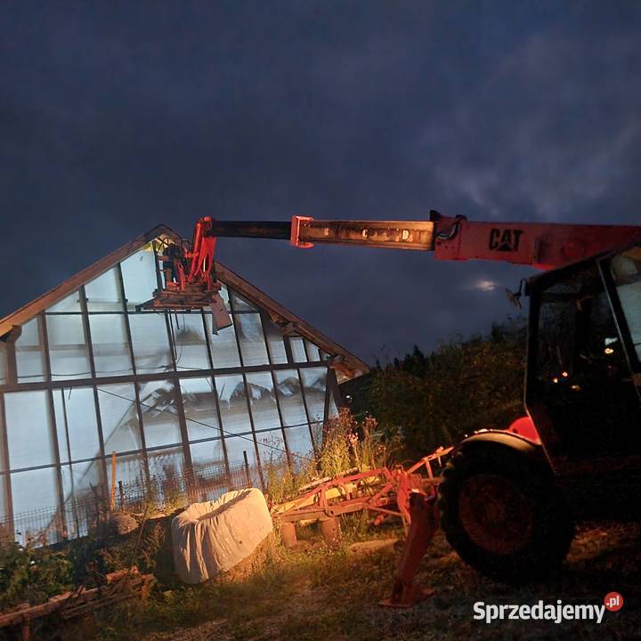 Caterpillar th63 Widły i łyżka 5000motogodzin