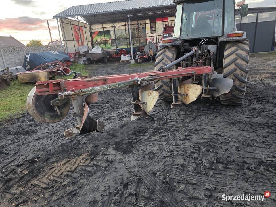 Pług zagonowy 4 skibowy Unia Grudziądz Bukówiec Górny