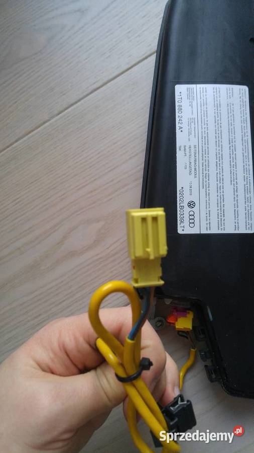 Poduszka prawy przód 1T0880242A A3 S3 RS3 8P VW lubelskie Lublin