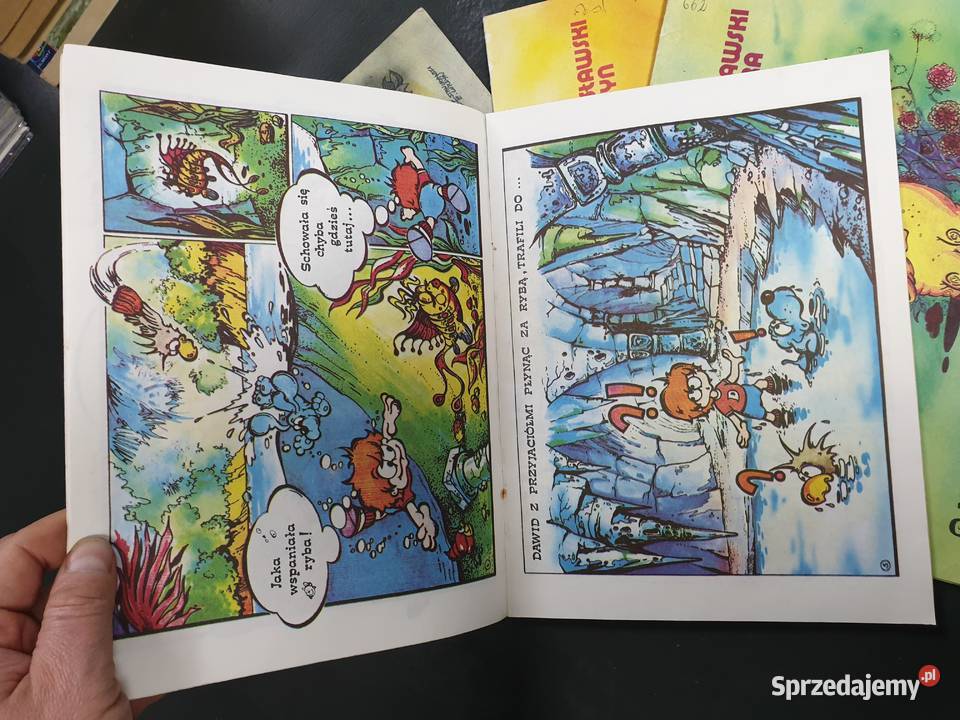 David i Sandy Edward Lutczyn zestaw 4 komiksów Komiksy Gdynia sprzedam