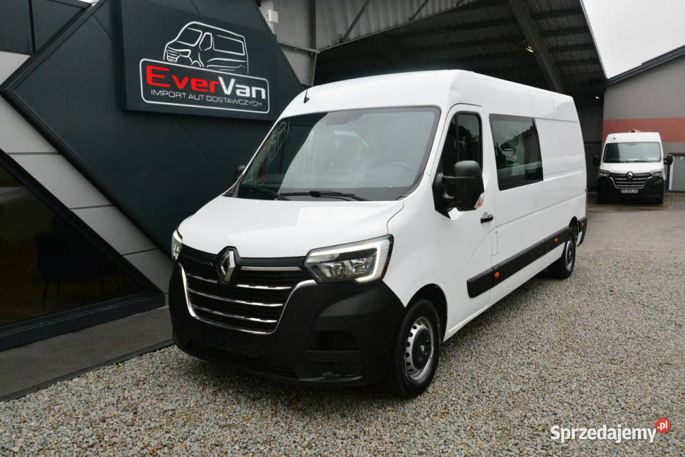 Renault Master master 7 osobowy L3H2 brygadówka światła przeciwmgłowe mazowieckie Warszawa