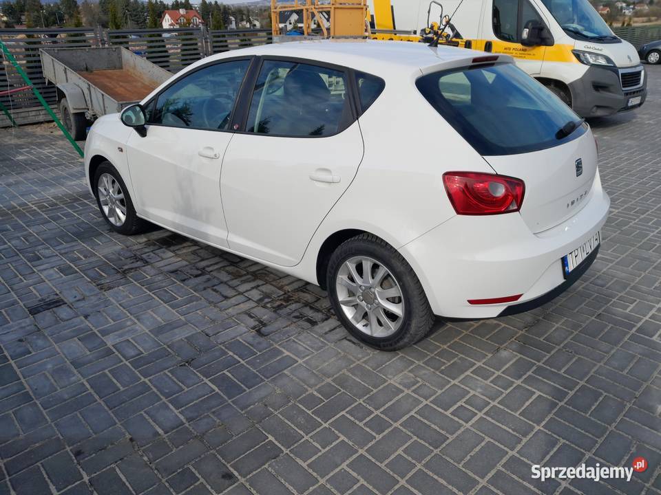 SEAT IBIZA 2017 r LPG niski przebieg nieuszkodzony Kielce
