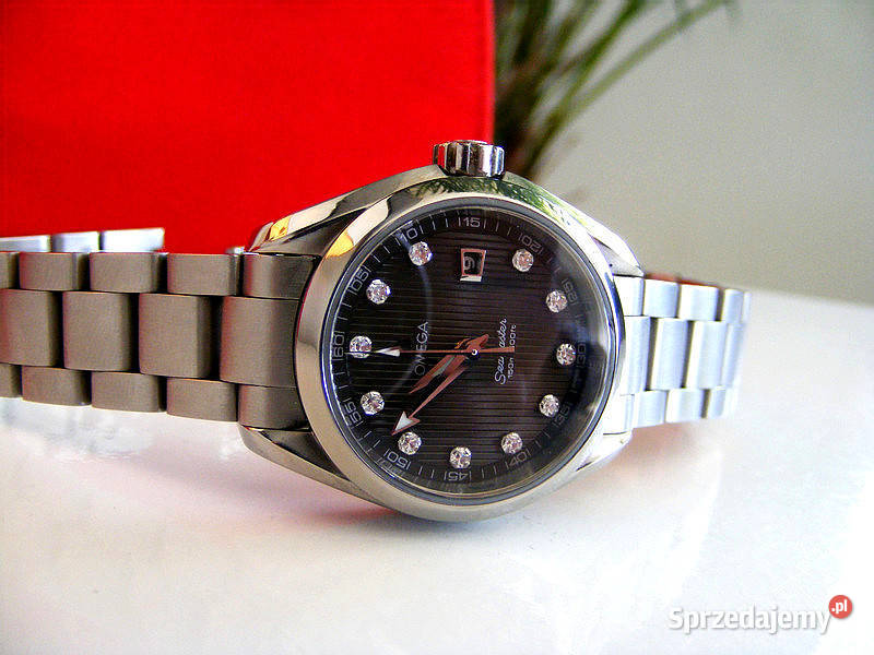 Omega Seamaster Aqua Terra Teak Diamond salon Damskie Zgierz