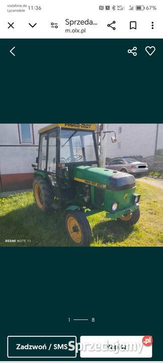 Far mot 250 d Pozostałe lubelskie Krzczonów-Folwark