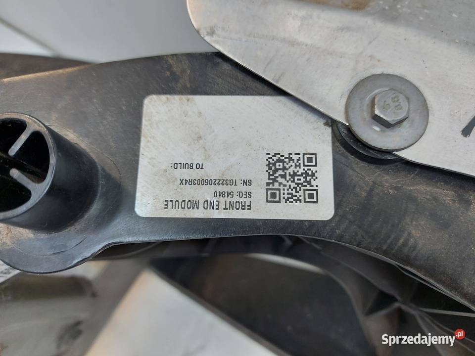 TESLA MODEL Y 2022r CHŁODNICE PAS PRZEDNI Wentylatory chłodnic klimatyzacji dolnośląskie