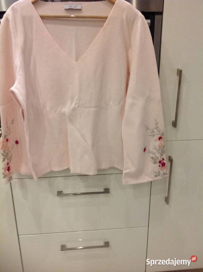 Sweter Damski Per una MS 46 XXL Haft j Nowy Nowa Sól