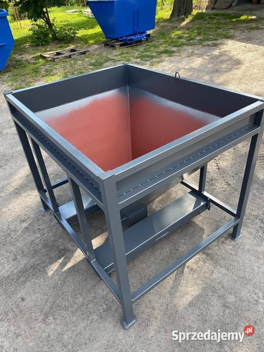 Kosz zasypowy Bufor przyjęciowy do big bag 2m3 Niedrzew Pierwszy