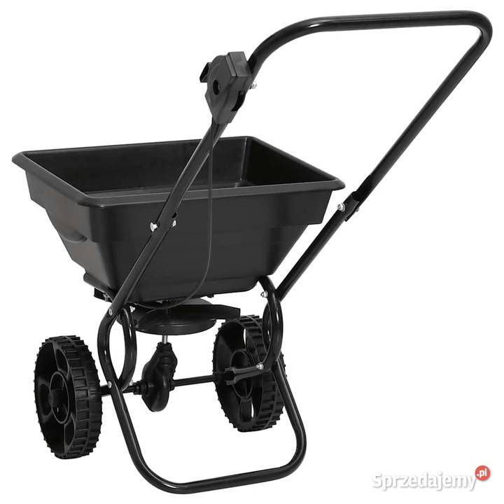 vidaXL Rozsiewacz do soli PVC i stal 80 x 46 x Warszawa